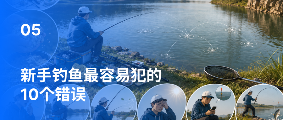 新手钓鱼最容易犯的10个错误