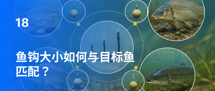 鱼钩大小如何与目标鱼匹配？